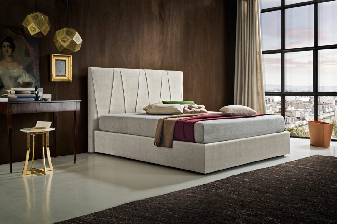 FE Julius Bed Julius Bed cm195x223x128H more dimensions available upon inquiry gallery