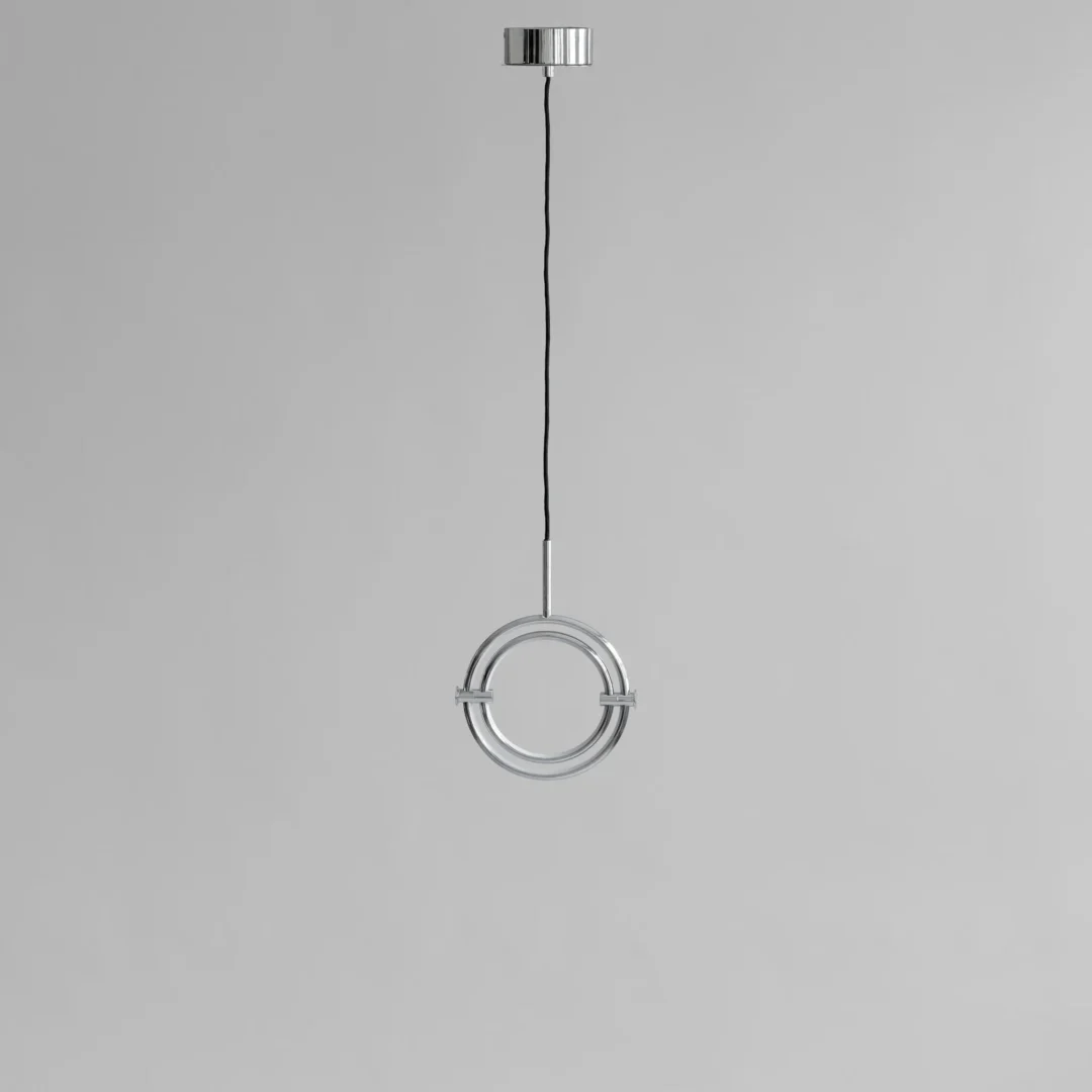 251023 Maru Pendant Mini Chrome 1