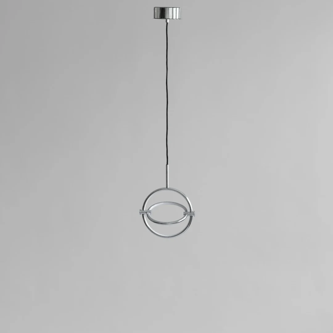 251023 Maru Pendant Mini Chrome 2
