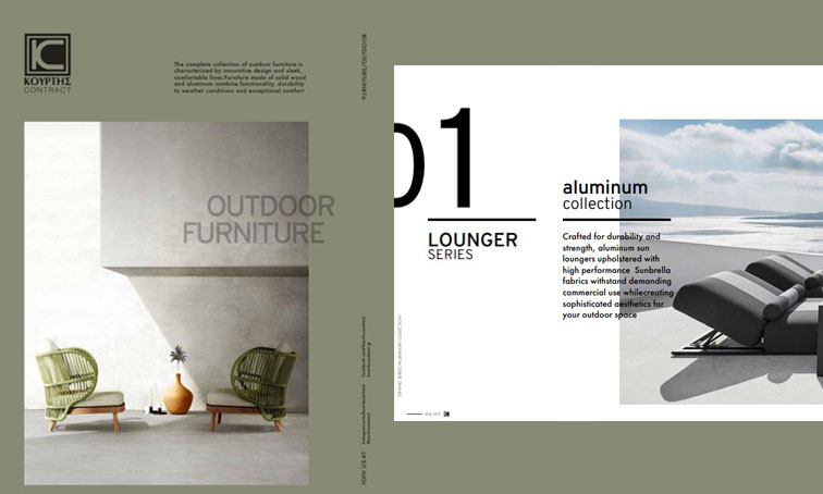 Kourtis Contract: New Digital Outdoor Catalog!