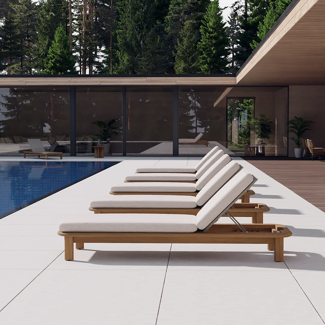 Aruba Outdoor by Kourtis Sunlounger