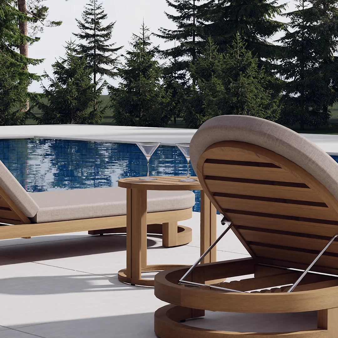 Canyon Outdoor by Kourtis Side table round 3