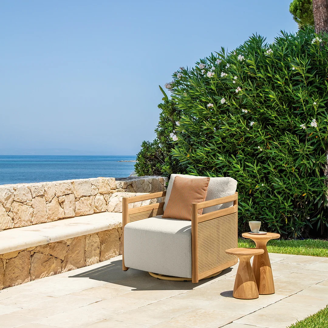 Edwin Swivel Living Armchair